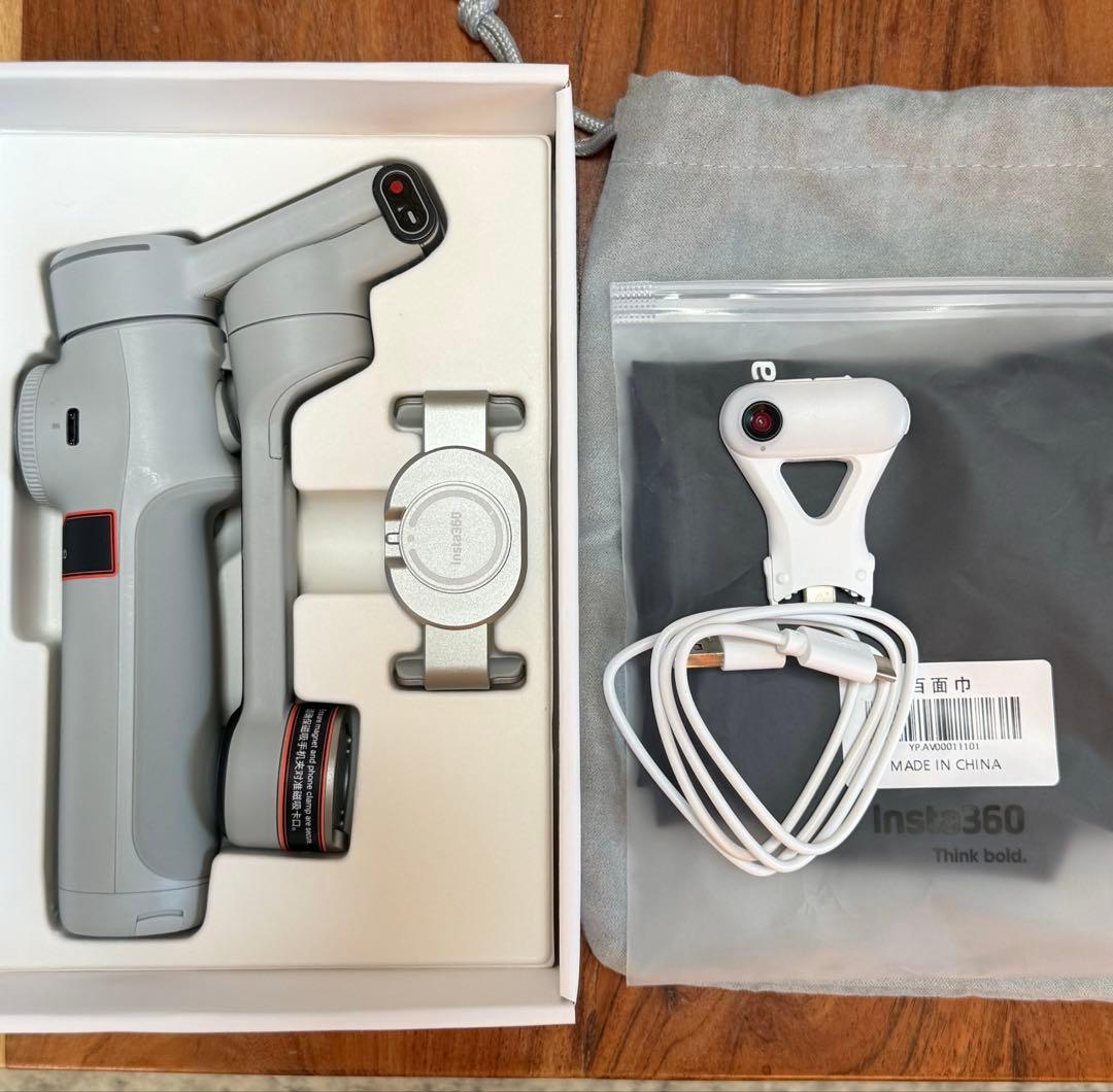 Insta360 Flow 2 Pro AIトラッカーキット 2年保証つき Insta360 Flow 2 Pro スマートフォン用スタビライザー AIトラッカー