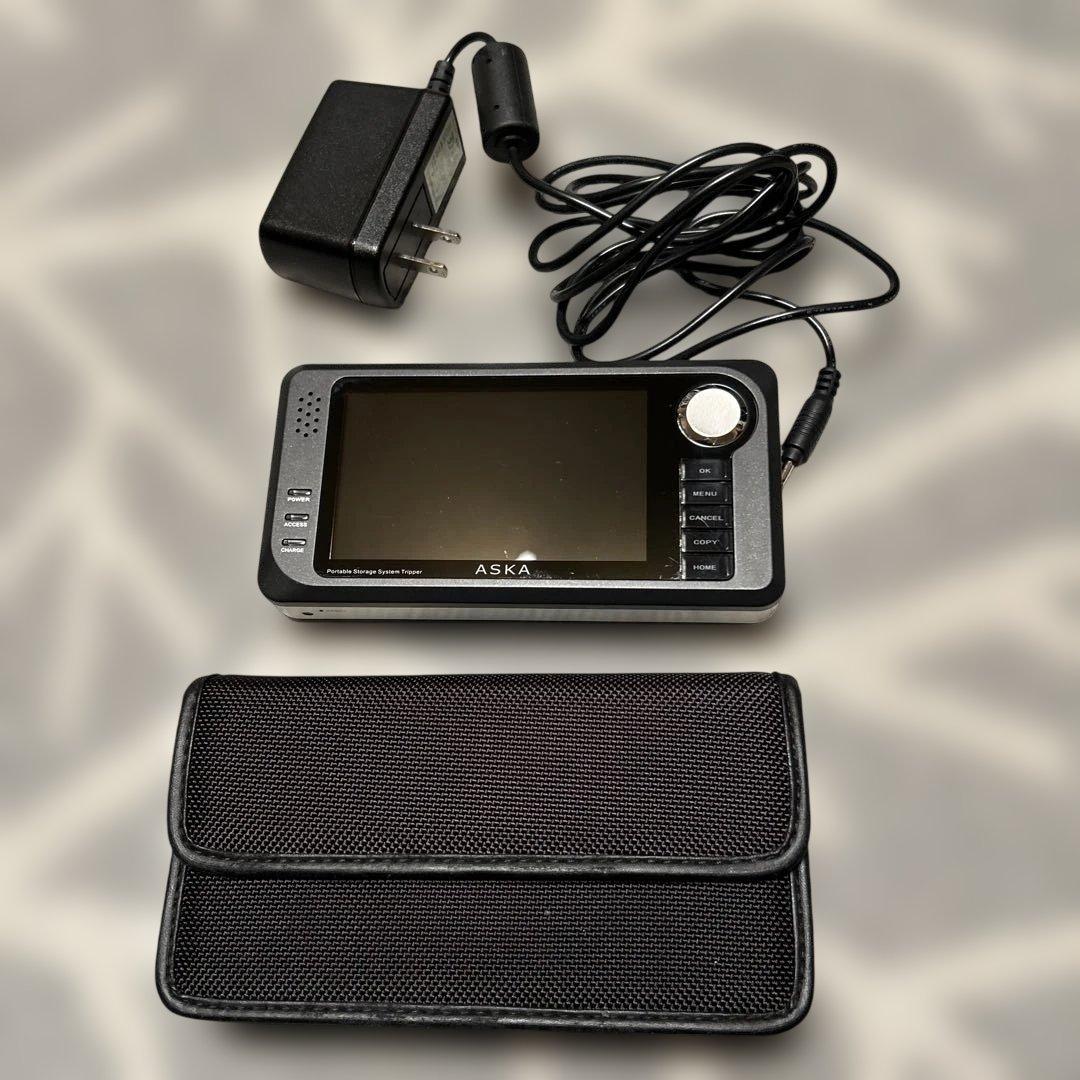 ASKA ポータブルストレージシステムトリッパー 飛鳥、ポータブルフォトストレージ「Tripper Next」