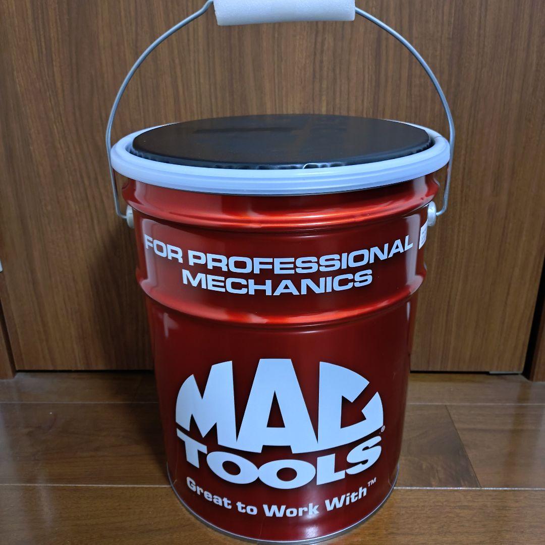 マックツール数量限定ペール缶型椅子mac収納椅子 - メルカリ