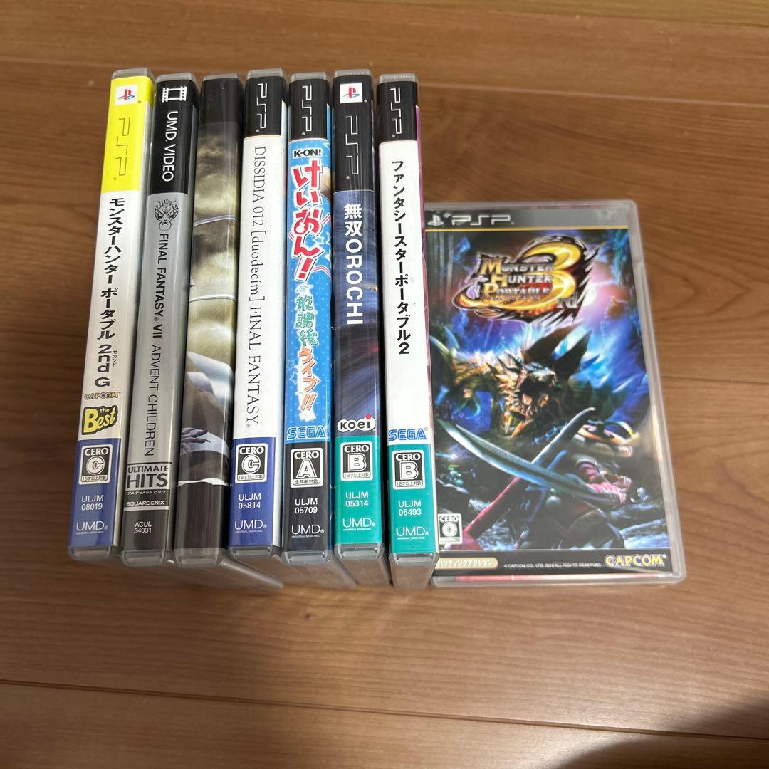 PSPソフト まとめ売り 8点 - メルカリ