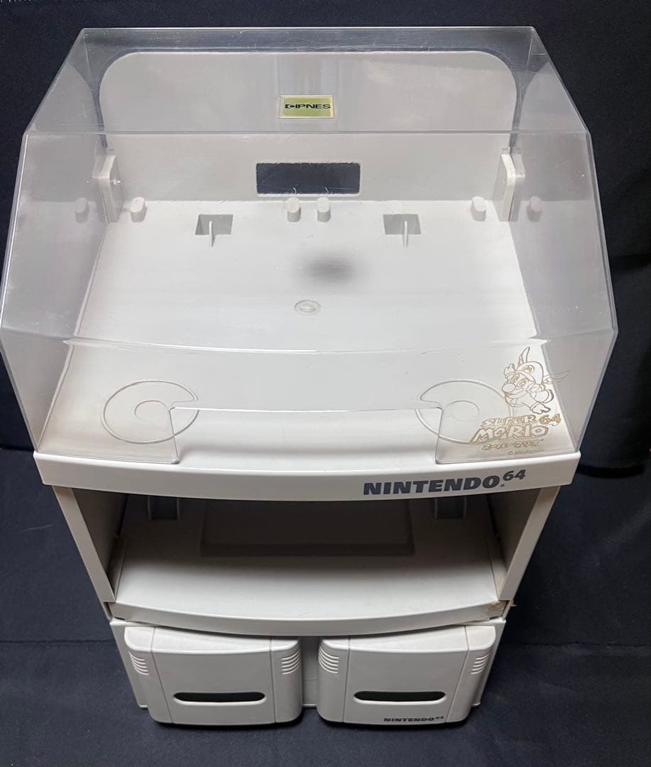 希少】ニンテンドー64 スーパーファミコンシステムラック収納 - メルカリ