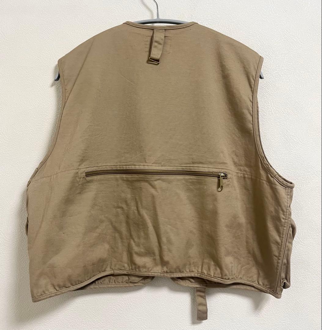 フィッシングベスト ベージュ - メルカリ