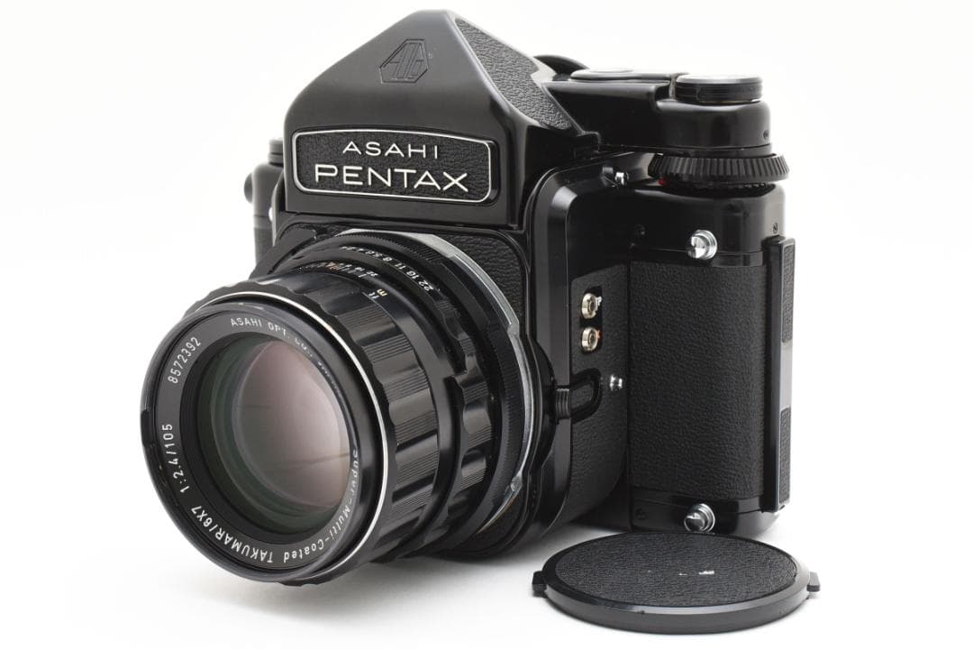 極上品 ペンタックス 6×7 105mm F2.4 アトムレンズ 付 中判カメラ レンズレビュー】ペンタックス67 SMC 105mm F2.4で中判カメラの世界へ