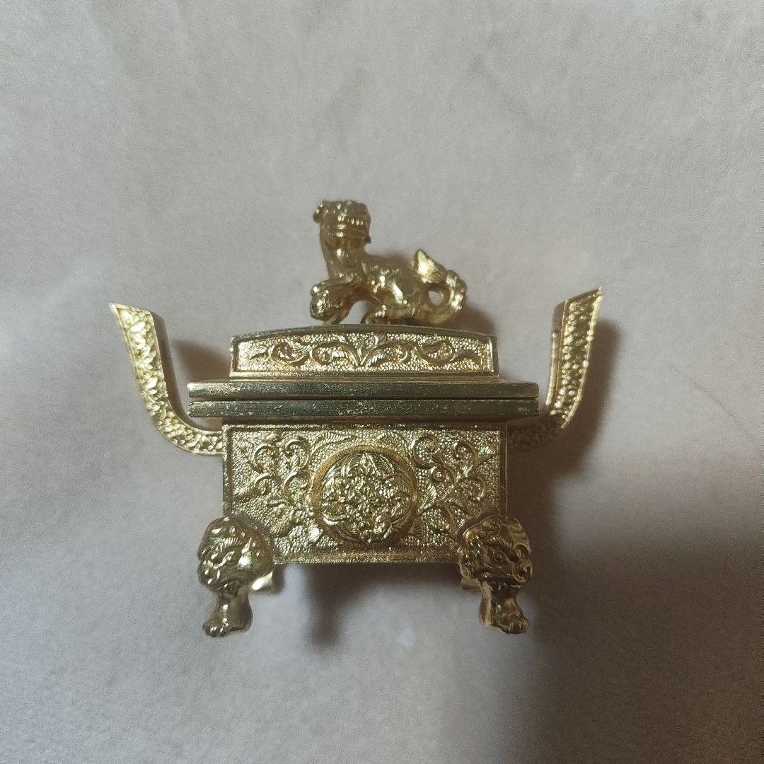 香炉 仏具 香道具 獅子 置物 時代物 約6.5㎏ - メルカリ