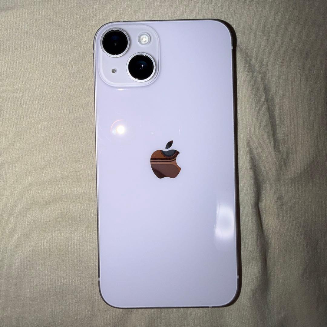 iPhone 14 パープル128GB 本体 バッテリー最大容量100% 極美品 バッテリー最大容量100% iPhone14 128GB SIMフリー 本体