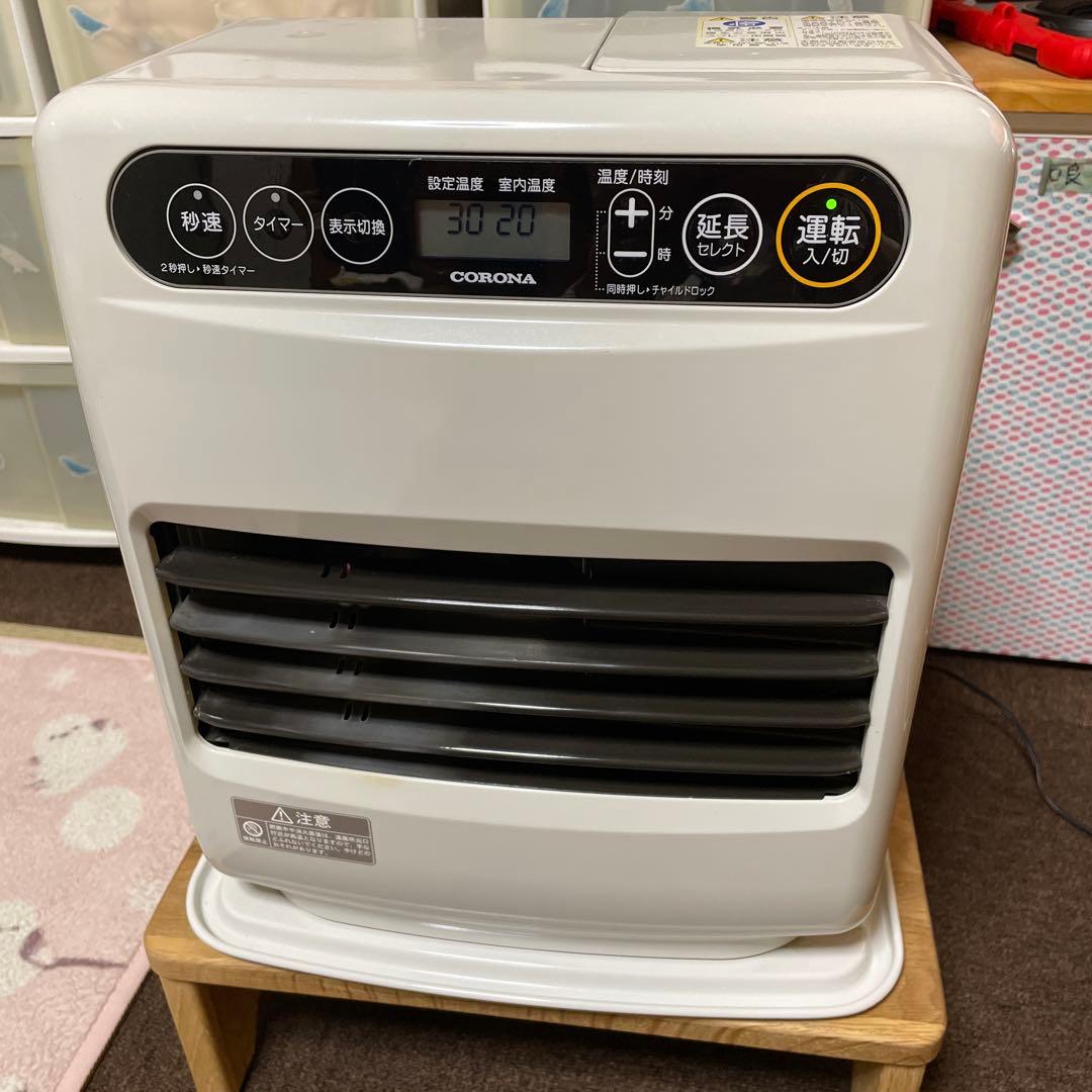 CORONA 石油ファンヒーター FH-G3219Y-W 2019年製 CORONA 石油ファンヒーター FH-G3219Y 2019年製 - メルカリ