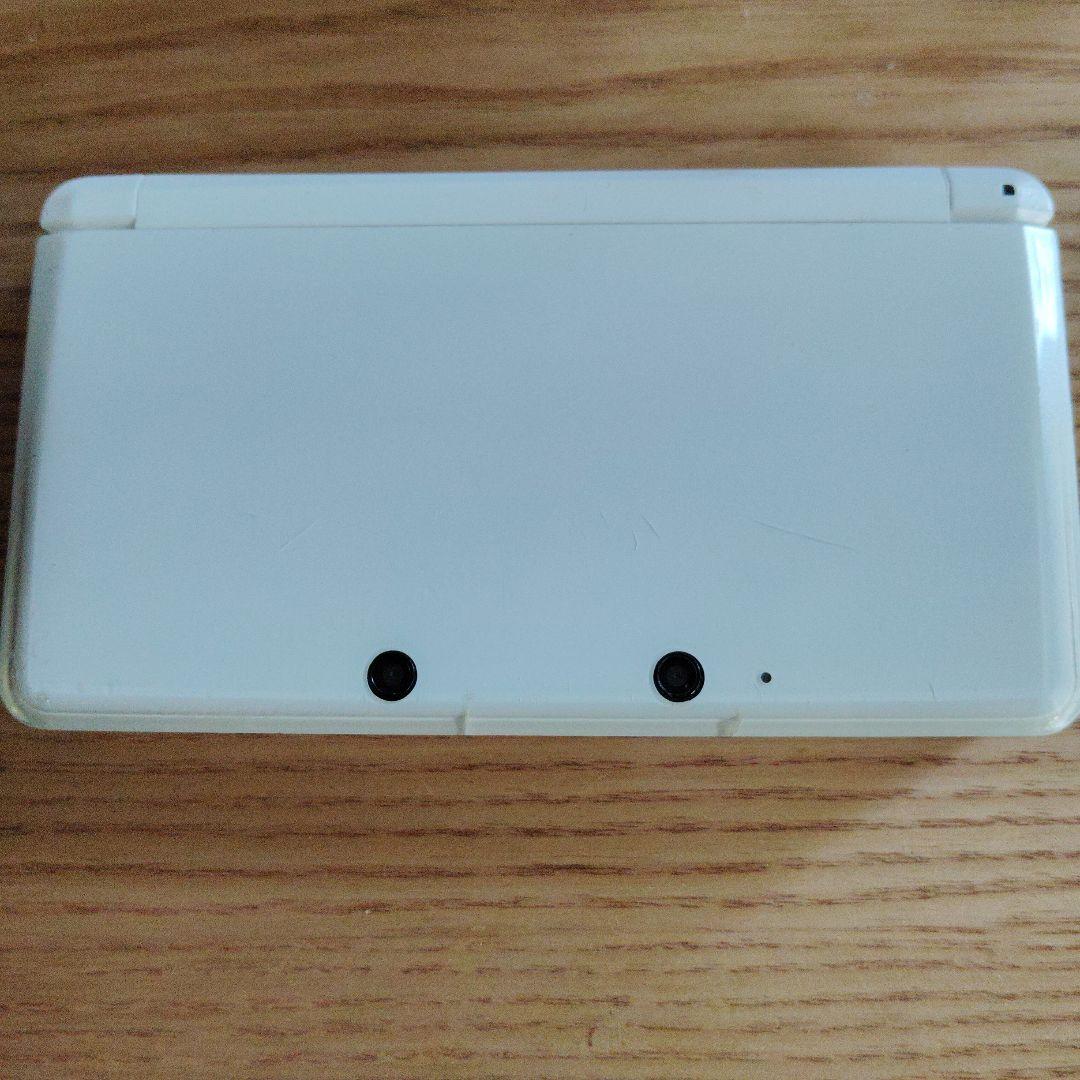 ホワイト ニンテンドー3DS 本体＆マリオカートDSカセット付き ジャンク