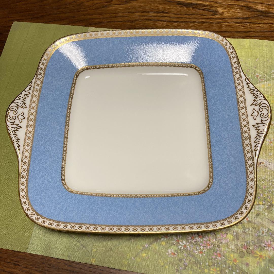 ウェッジウッド　ユーランダーパウダーペールブルー　B&Bプレート 楽天市場】ウェッジウッド (WEDGWOOD) ユーランダーパウダー ブルー