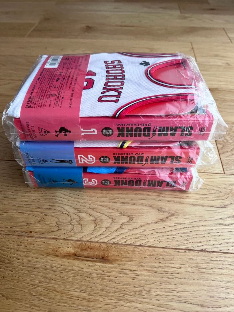 スラムダンク DVD 初回限定ミニユニフォーム付き桜木花道 仙道彰 牧