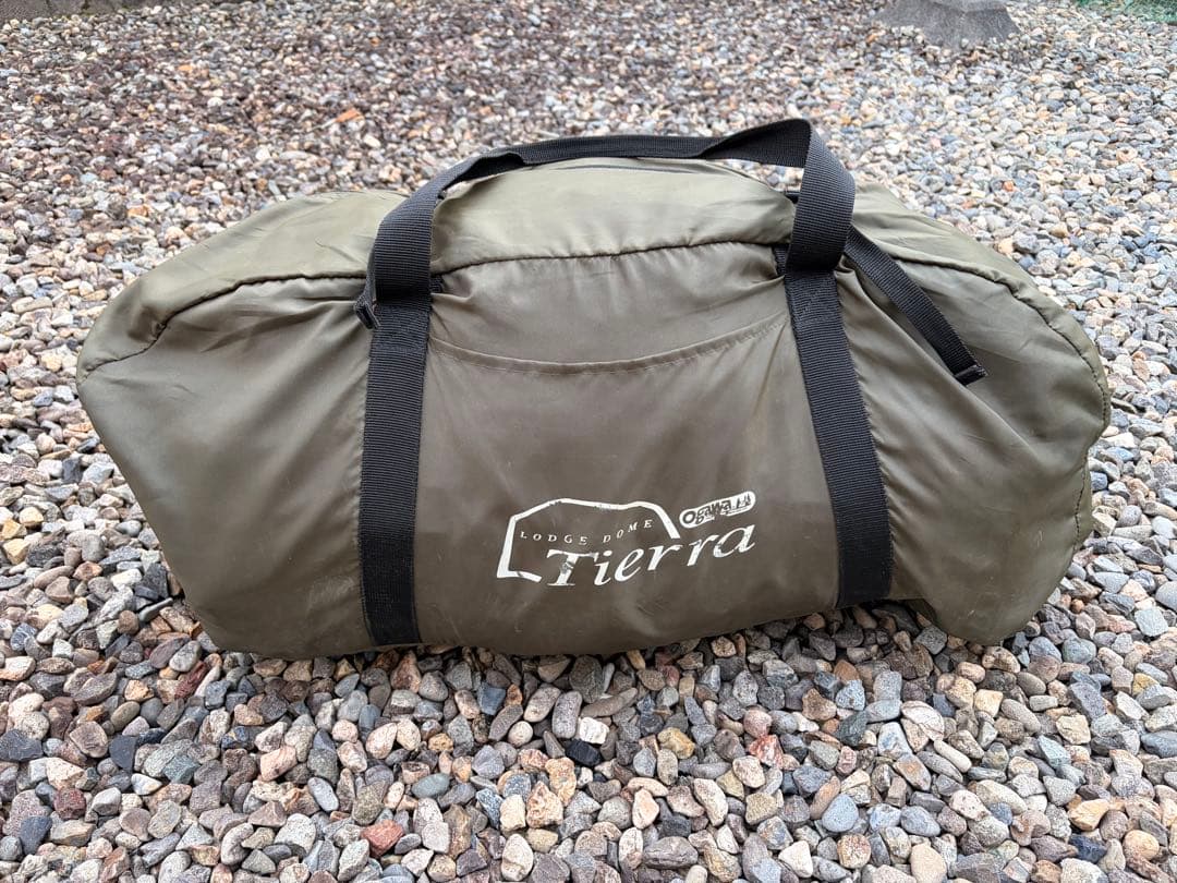 小川テントTierraⅡ キャンプテント オリーブグリーン - メルカリ