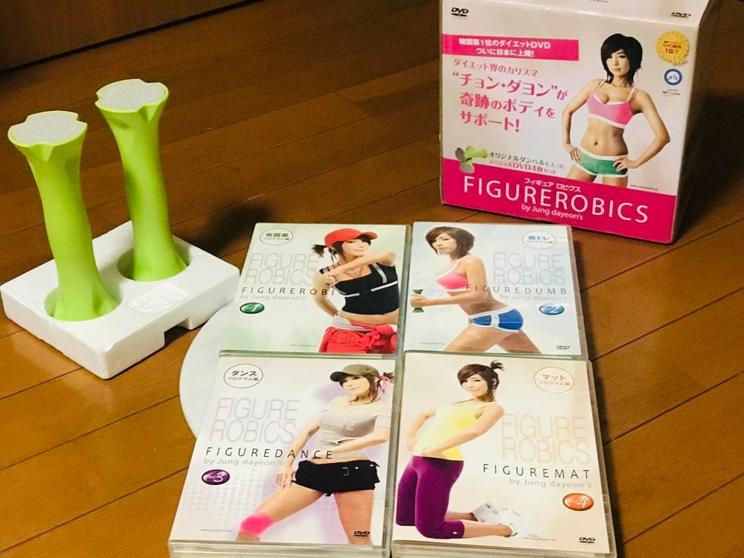 チョンダヨン フィギュアロビクスDVDセット モムチャンダイエット