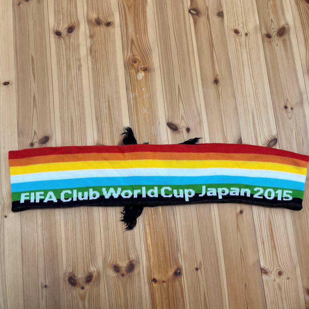 FIFA Club Worlld Cup Japan 2015マフラー - メルカリ