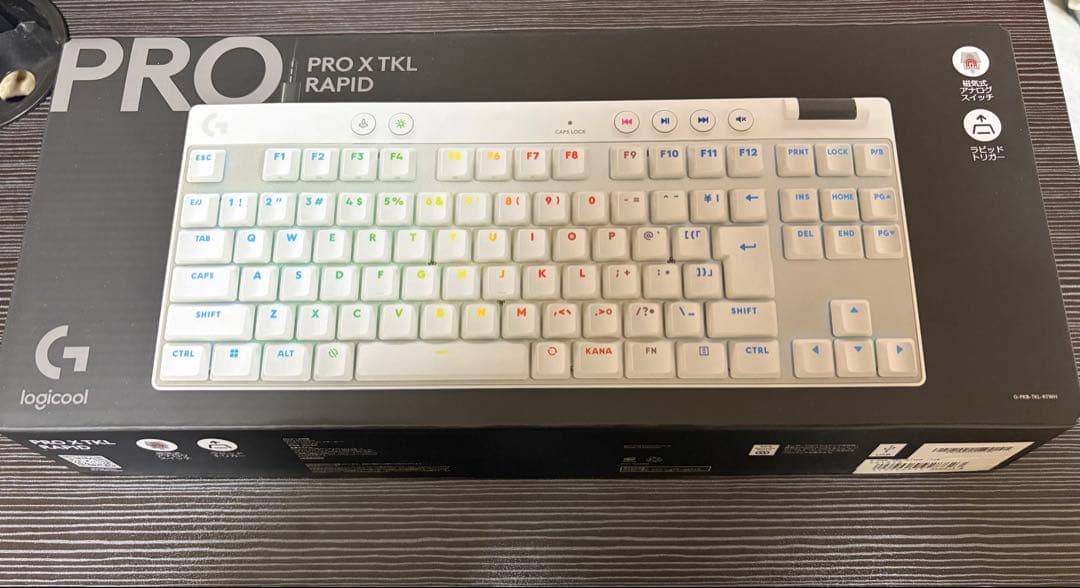 logicool PRO X TKL RAPID ホワイト Logicool G PRO X TKL RAPID レビュー：Logicool初のラピッドトリガー