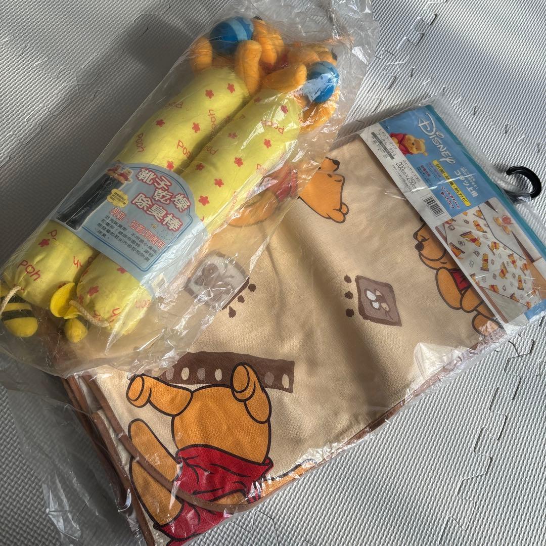 コタツ上掛➕ブーツ乾燥棒　ディズニー プーサン コタツ上掛➕ブーツ乾燥棒 ディズニー プーサン