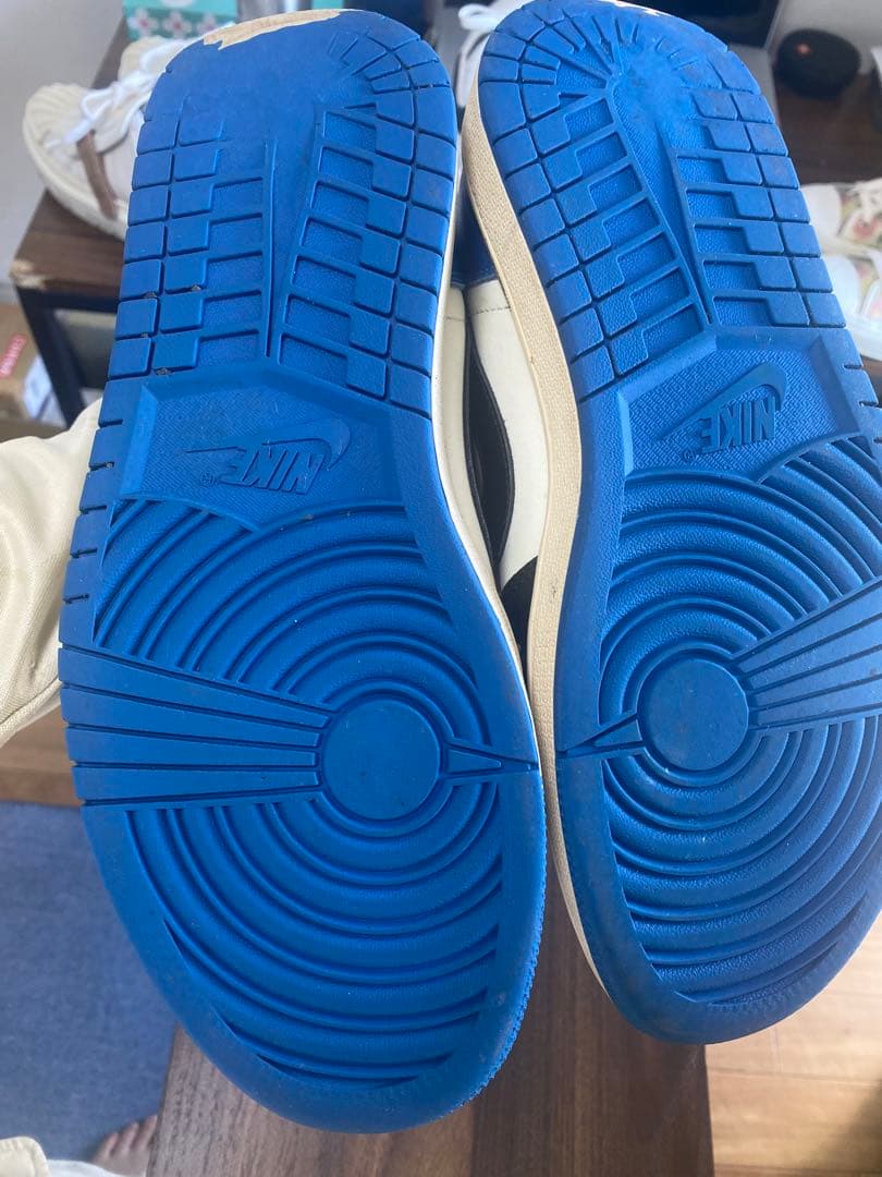 NIKE AJ1 LOW TS × FRAGMENT 27.0cm