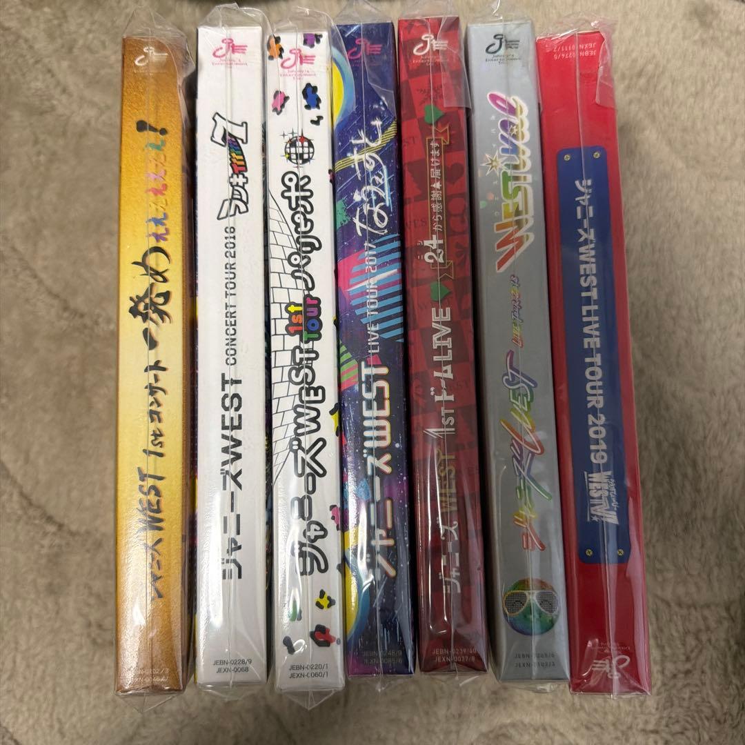 WEST. ライブDVD まとめ売り - メルカリ