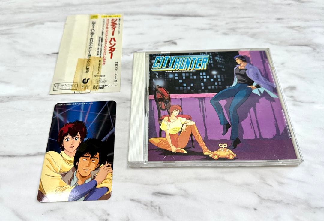 帯付き】CITY HUNTER オリジナル・アニメーション・サウンドトラック
