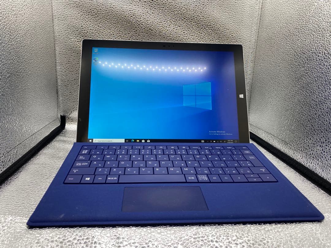 Microsoft Surface Pro 4 ブルー キーボード付き Amazon.co.jp: Microsoft - Surface Pro Signature Type Cover - Ice