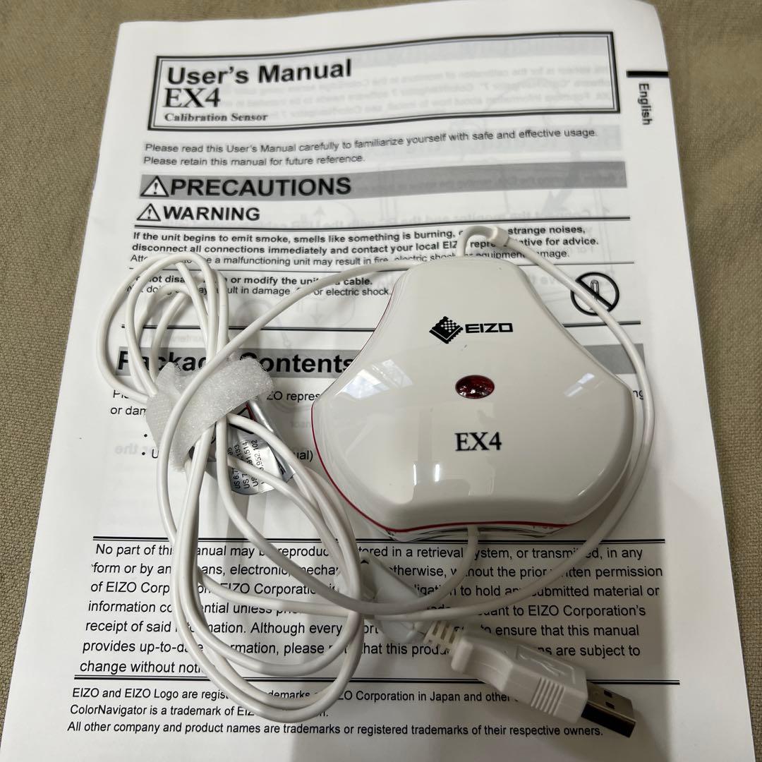 その他 EIZO EX4 Amazon | EIZO ColorEdge用 キャリブレーション測色センサー EX4