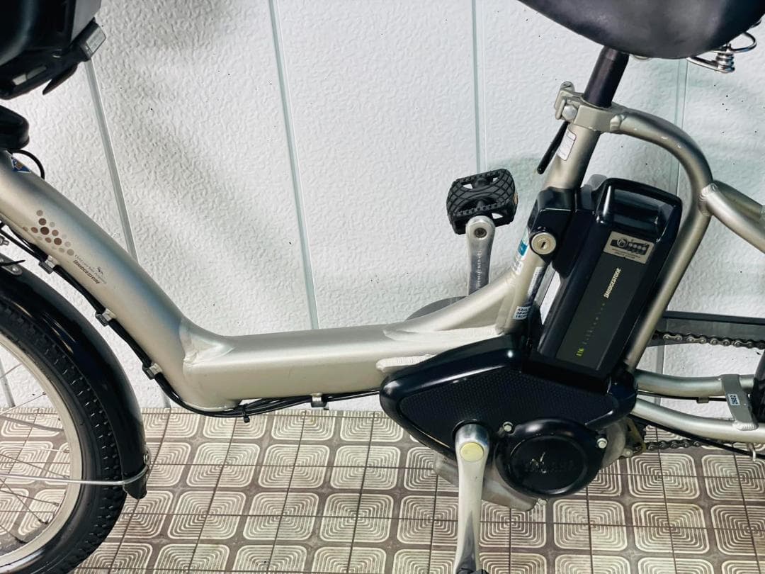 BRIDGESTONE】 20インチ子供乗せ電動アシスト自転車2682