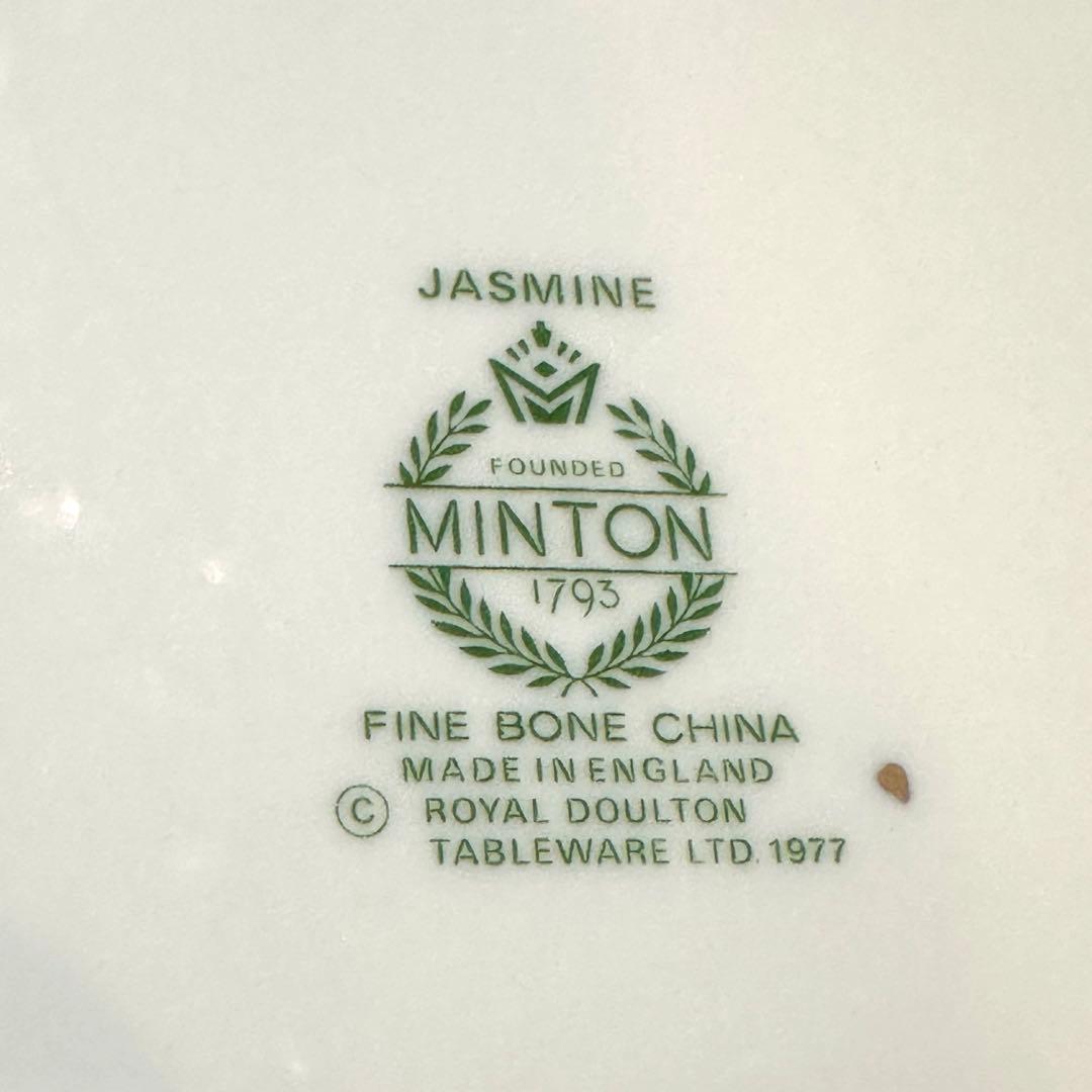 ミントン ジャスミン27cmディナー皿￼6枚セット バラ売りOK - メルカリ