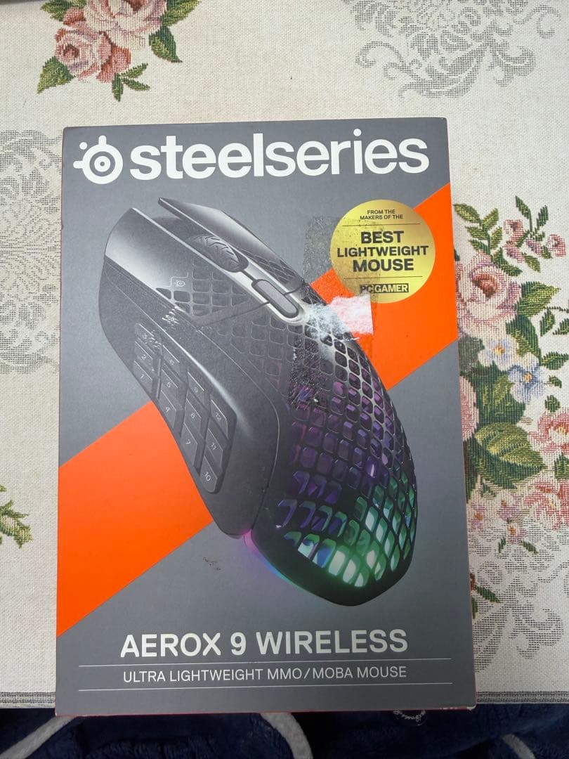 SteelSeries Aerox 9 Wireless 本体 Amazon.com: SteelSeries Aerox 9 Wireless - Holey RGB Gaming Mouse