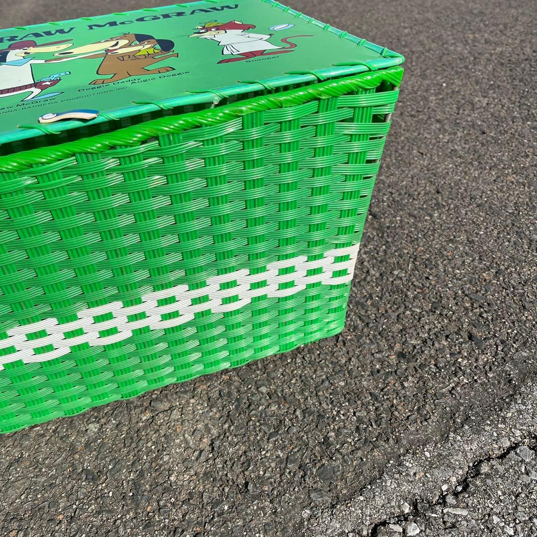 ハンナバーベラ ヨギベア カゴ バスケット 入れ物 希少 アメトイ 早