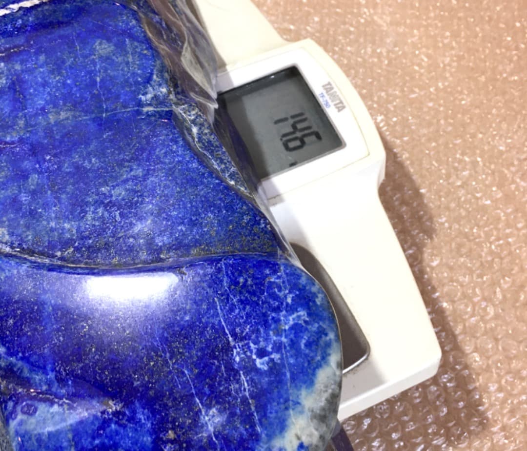 ○大型ラピスラズリ【14.6kg】 原石 宝石 鑑賞石 自然石 天然石 鉱物