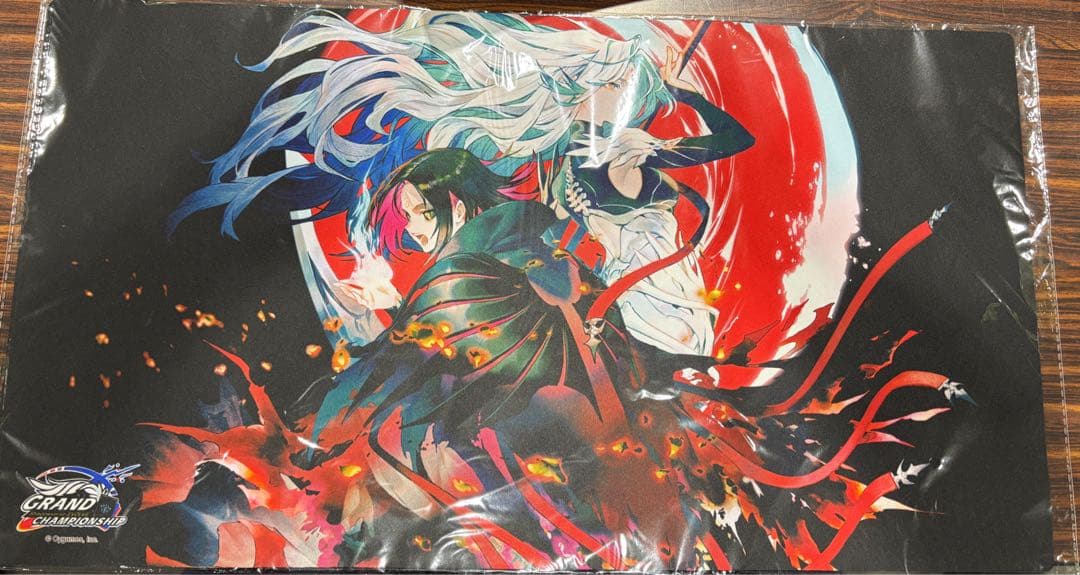 佰死と佰亡の六銘伝・イルゼ＆ウルゼ プレイマット 新約都市・透京 キャラクター紹介】 佰死の六銘伝 イルゼ