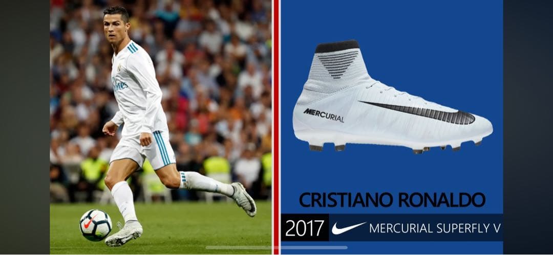 ロナウド 直筆サインスパイク レアルマドリード ポルトガル代表 新品