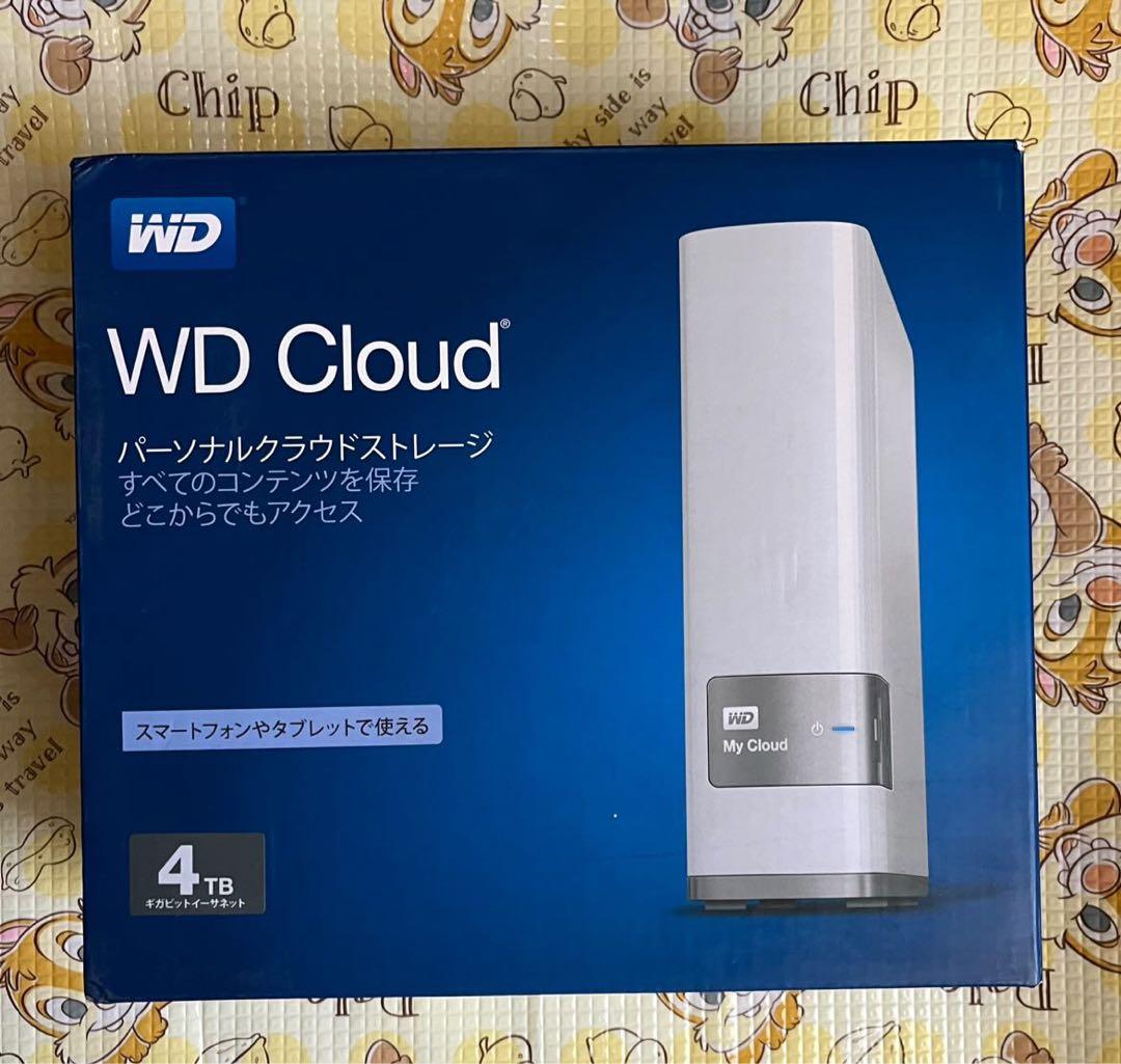 WD My Cloud 4TB NAS パーソナルクラウドストレージ WD 4TB My Cloud Personal Network Attached Storage - NAS