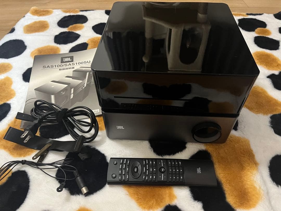 JBL SAS100SU アンプ&CDプレーヤー 訳あり品 ハーマン、JBLブランドのiPod/CD一体型オーディオ