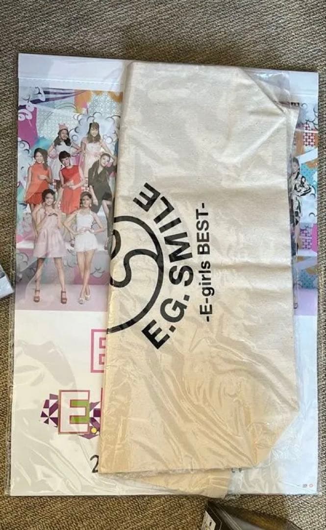 [バラ売り可] 直筆サイン入り　E-girls DVDセット、各種グッズセット