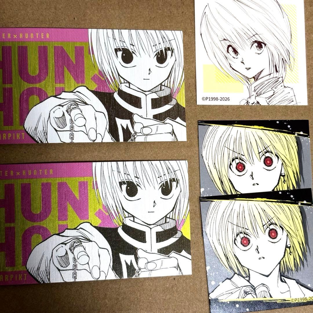 HUNTER × HUNTER スクエアステッカー コレクションカード クラピカ
