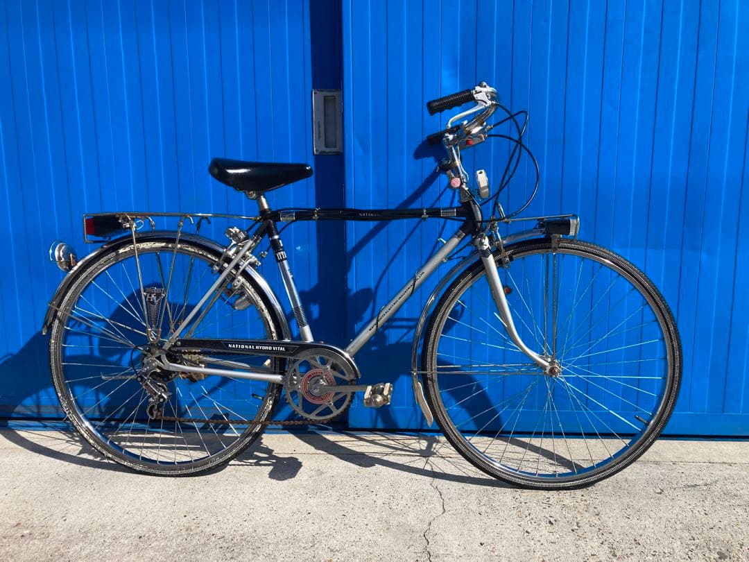 美品 ナショナル 昭和 レトロ 自転車 デコチャリ スーパーカー自転車