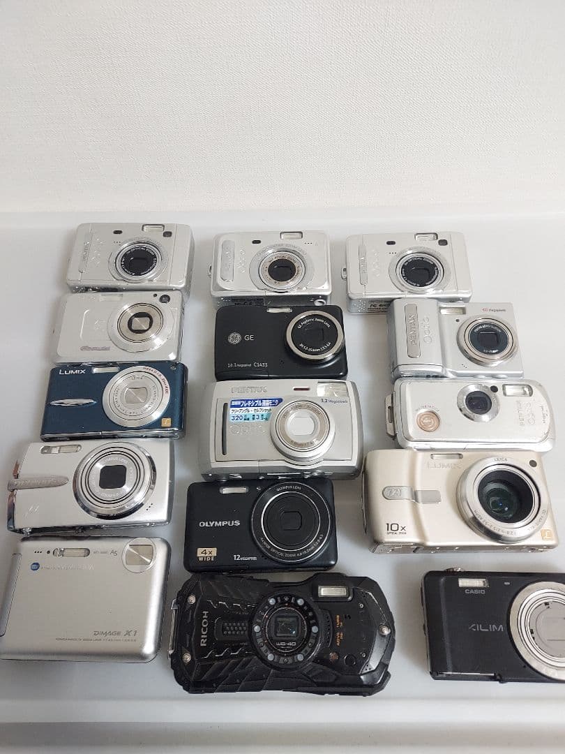 デジカメ 15台 まとめ売り ジャンク Panasonic CASIO - メルカリ