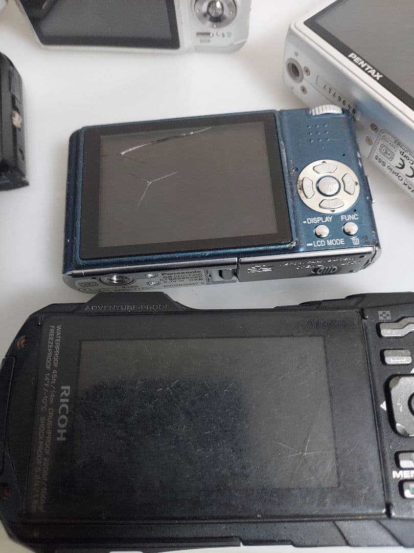デジカメ 15台 まとめ売り ジャンク Panasonic CASIO - メルカリ