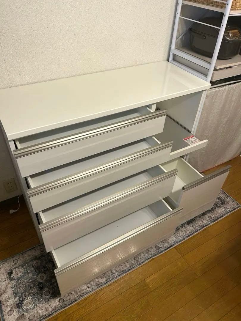 高橋木工所 キッチンカウンター 食器棚 ラピス W120 日本製 - メルカリ