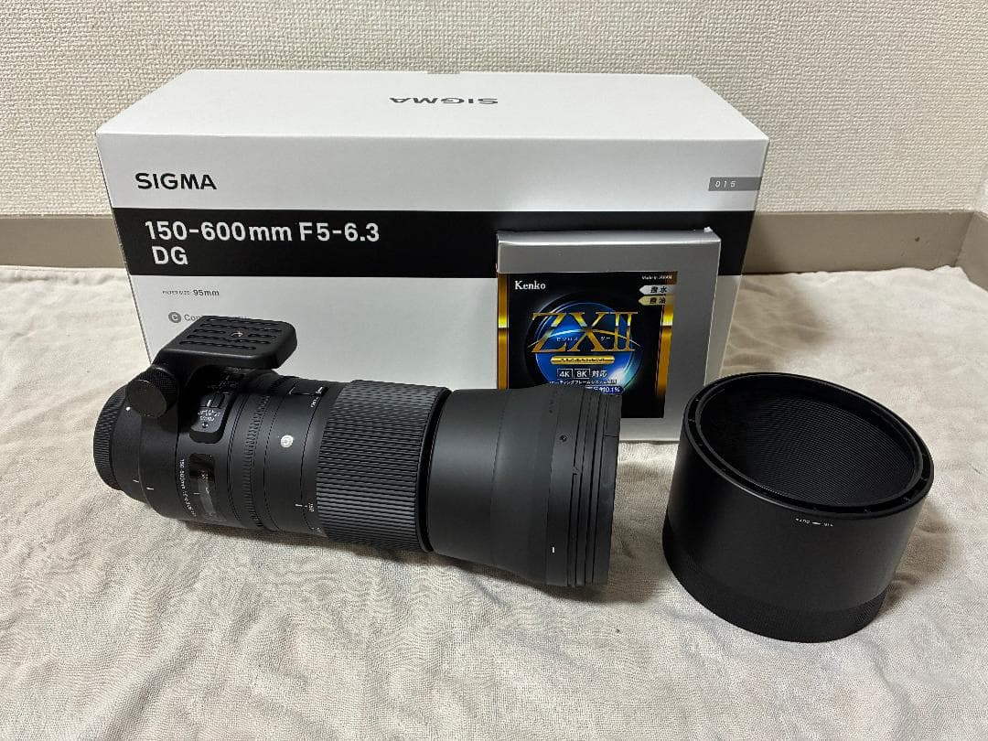 SIGMA 150-600mm Contemporary EF(フィルター付き) Sigma-150-600mm-F5-6-3-DG-OS-
