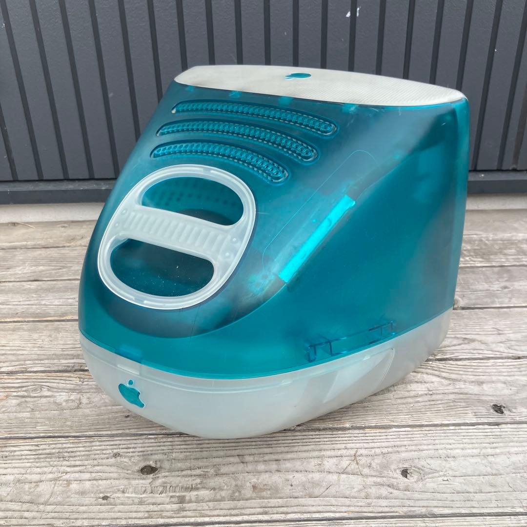 レトロ APPLE アップル iMac G3 スケルトン モニター ジャンク飾り