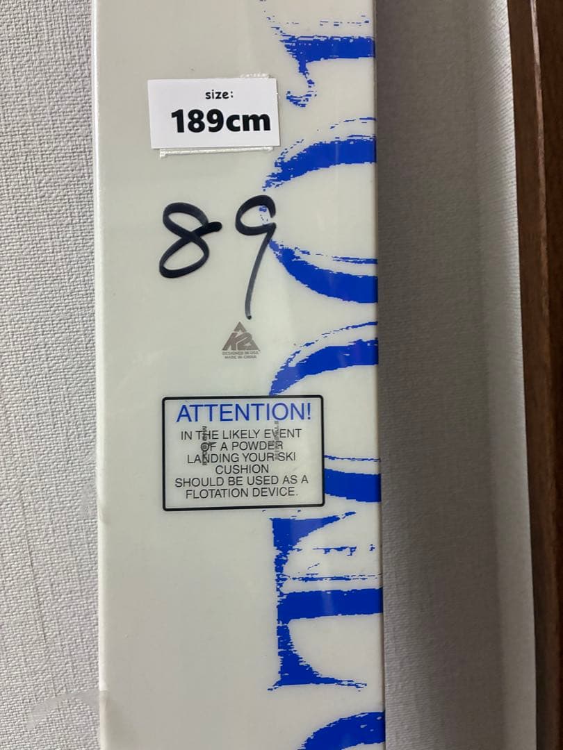新品ケーツー K2 PONTOON ポンツーン 189cm センター130mm - メルカリ