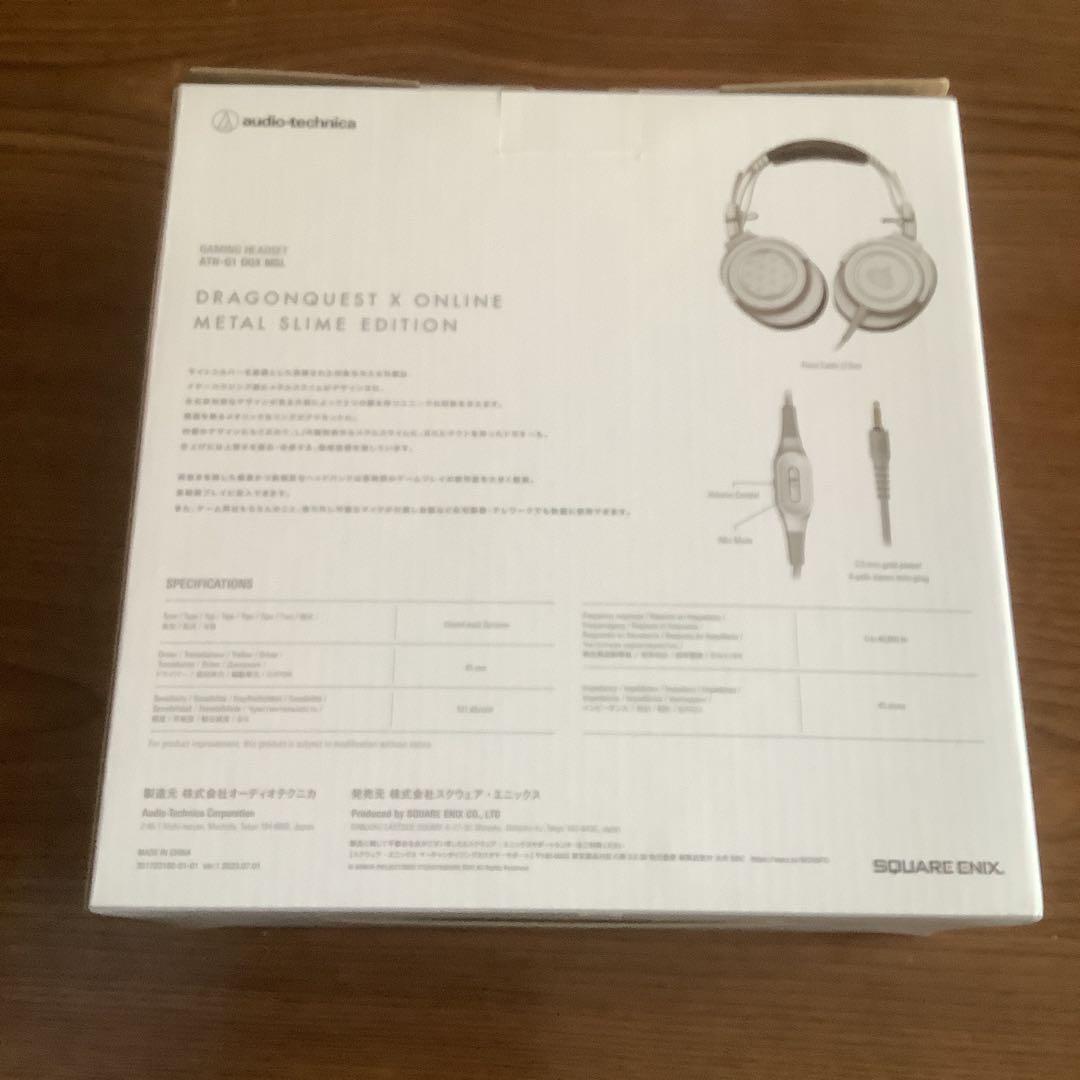 未使用】ドラゴンクエストX ゲーミングヘッドセット メタルスライム