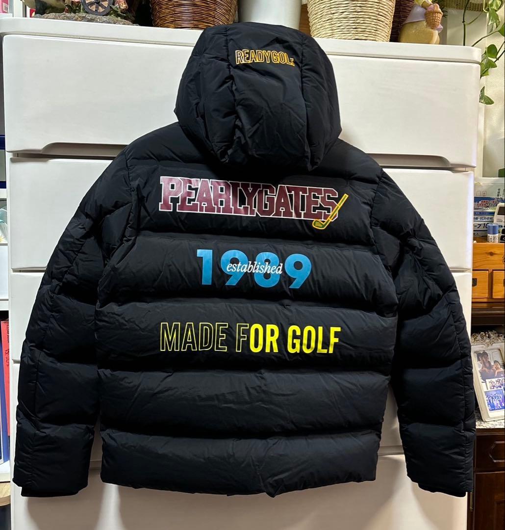 パーリーゲイツ12dダウンジャケット濃紺色サイズ4 - メルカリ