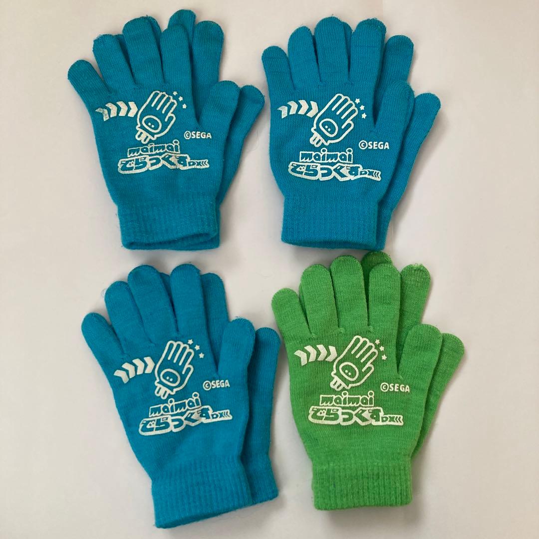 音ゲー 手袋 maimaiでらっくすDX ブルー グリーン 緑 青 非売品 - メルカリ