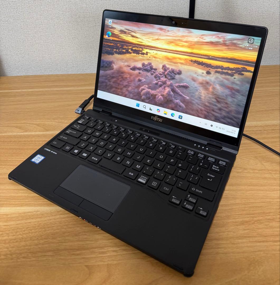 ま*さ様 LIFEBOOK UH i5-8265U/8GB/256GB 富士通、世界最軽量を大幅に更新した13.3型モバイル「LIFEBOOK UH