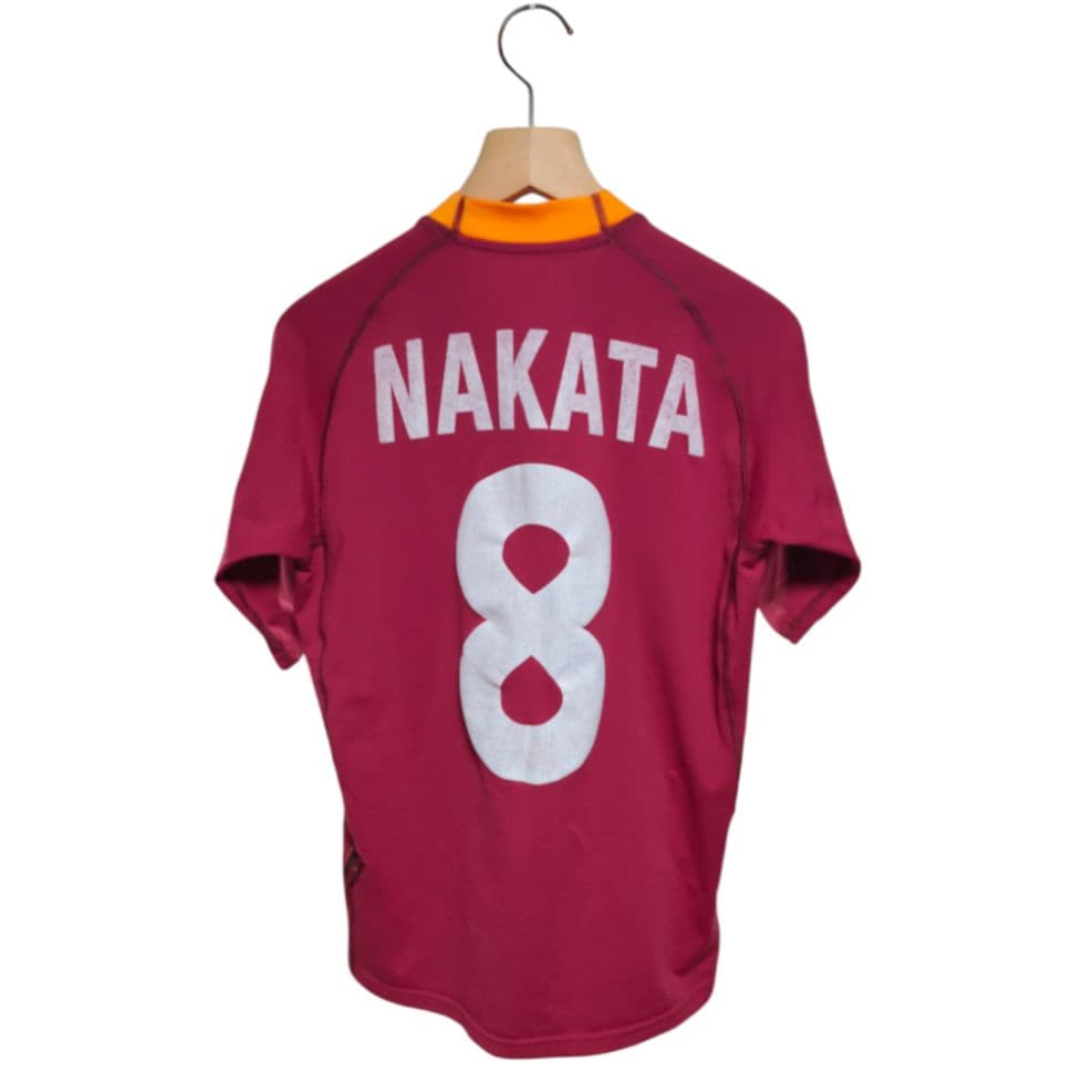 イタリア製 ASローマユニフォーム 中田英寿 背番号8 kappa 00/01