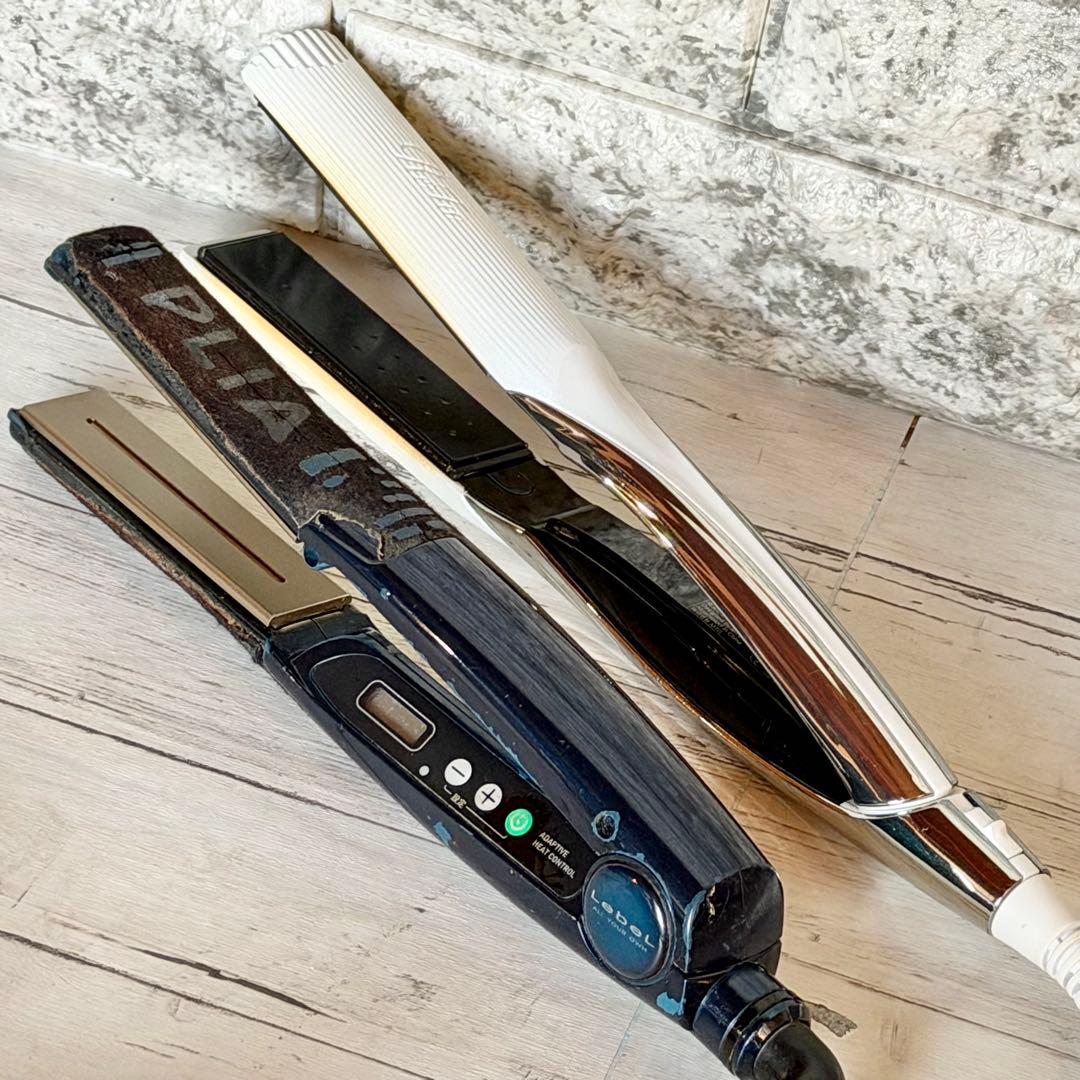 ジャンク品 リファ・LebeL PLIA ストレートヘアアイロン2台 正規販売店】リファストレートアイロン プロ+ | ヘアケア | リファ