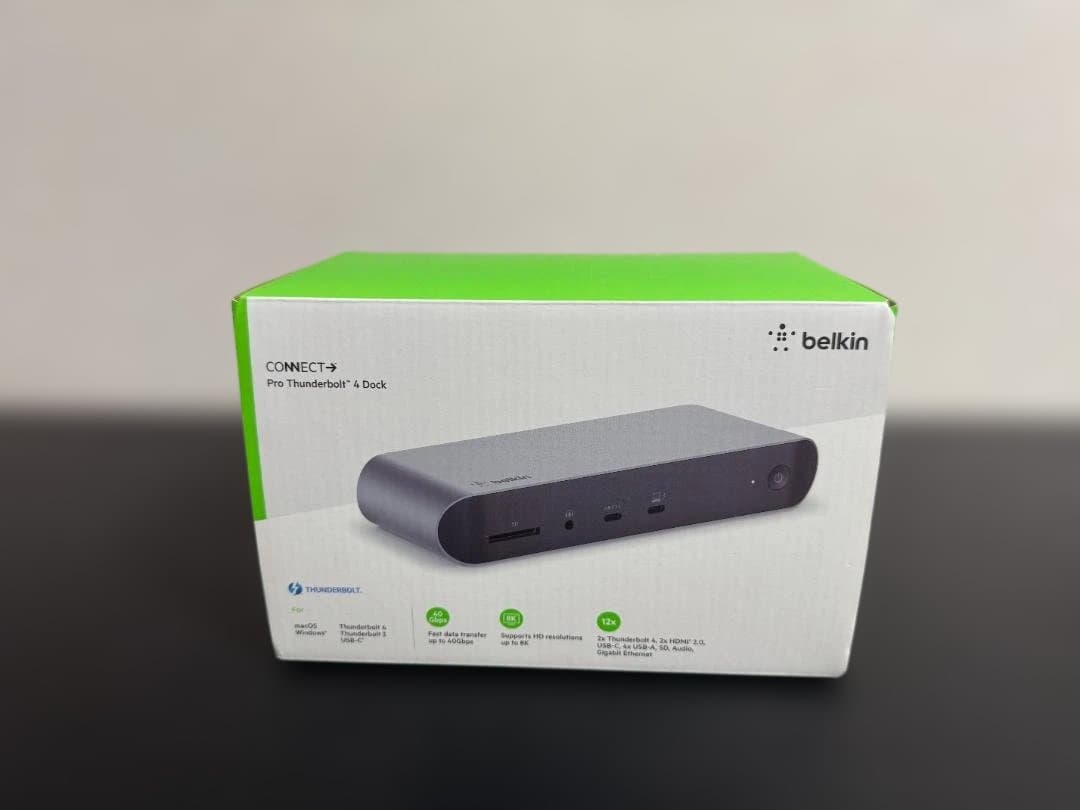 PC用ゲームコントローラー・コンバーター Belkin Pro Thunderbolt 4 Dock Amazon.co.jp: 【VGP 2022受賞】Belkin CONNECT Pro 12-in-1