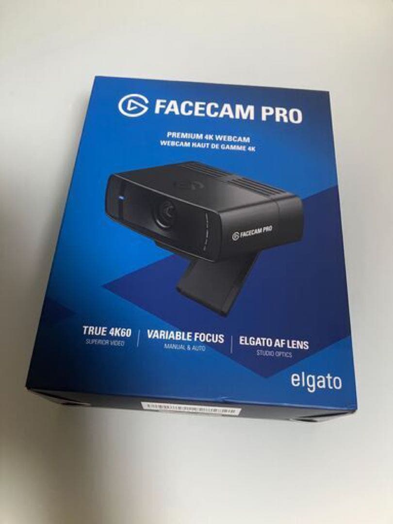 ジ*ー様 Elgato FACE CAM PRO 4Kウェブカメラ 息をのむ美しさ、4K60fps対応のウェブカメラElgato「Facecam Pro」が