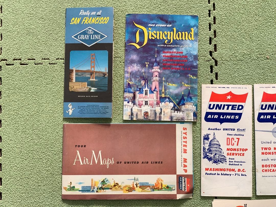 ユナイテッド航空 ディズニーランド サンフランシスコ JAL アメリカ 観光